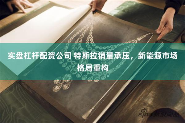 实盘杠杆配资公司 特斯拉销量承压，新能源市场格局重构