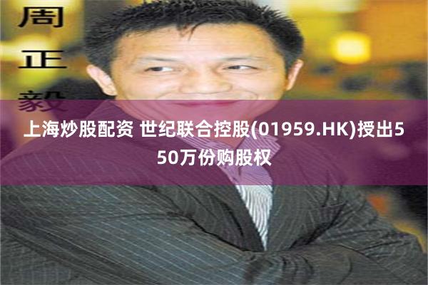 上海炒股配资 世纪联合控股(01959.HK)授出550万份购股权