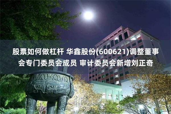 股票如何做杠杆 华鑫股份(600621)调整董事会专门委员会成员 审计委员会新增刘正奇