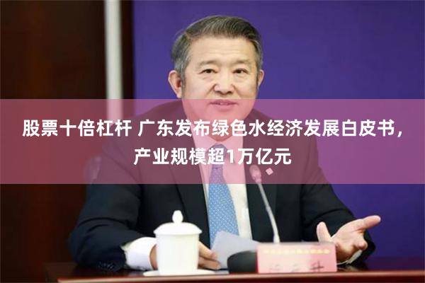 股票十倍杠杆 广东发布绿色水经济发展白皮书，产业规模超1万亿元