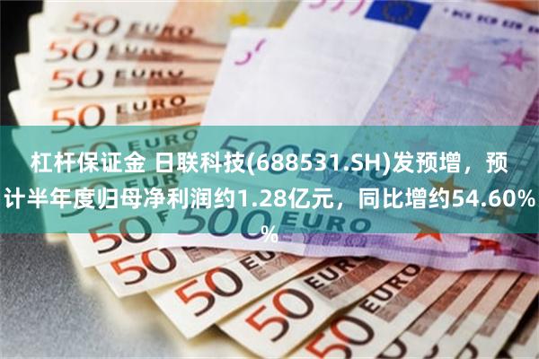 杠杆保证金 日联科技(688531.SH)发预增，预计半年度归母净利润约1.28亿元，同比增约54.60%
