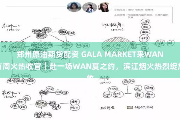 郑州原油期货配资 GALA MARKET来WAN首周火热收官｜赴一场WAN夏之约，滨江烟火热烈绽放